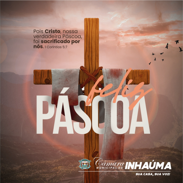 Hoje, uma nova história começa. Viva a ressurreição de Jesus Cristo! Feliz Páscoa.