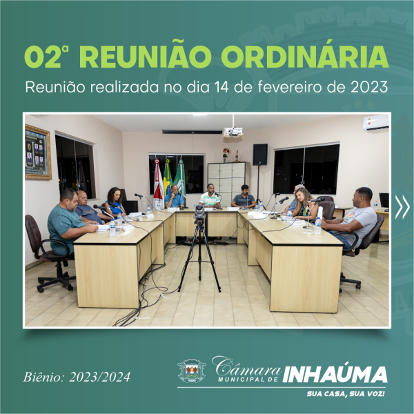 2° Reunião Ordinária de 2023