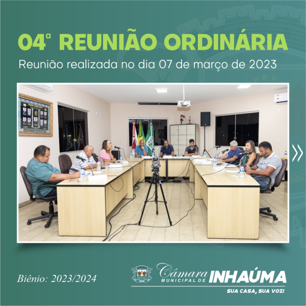 4° Reunião Ordinária de 2023