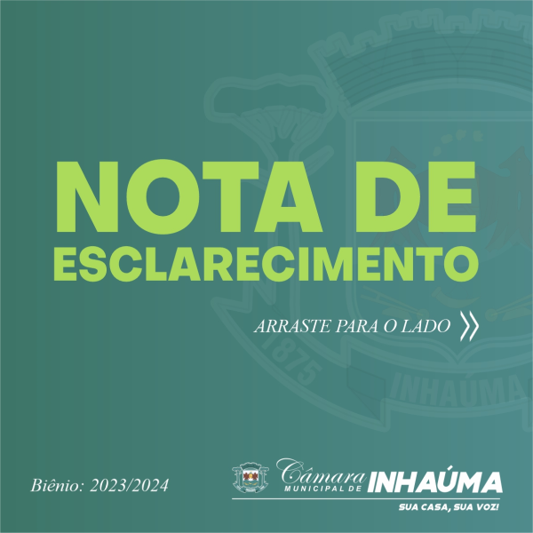 Nota de Esclarecimento