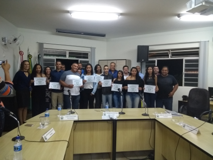 Posse do Parlamento Jovem 2018