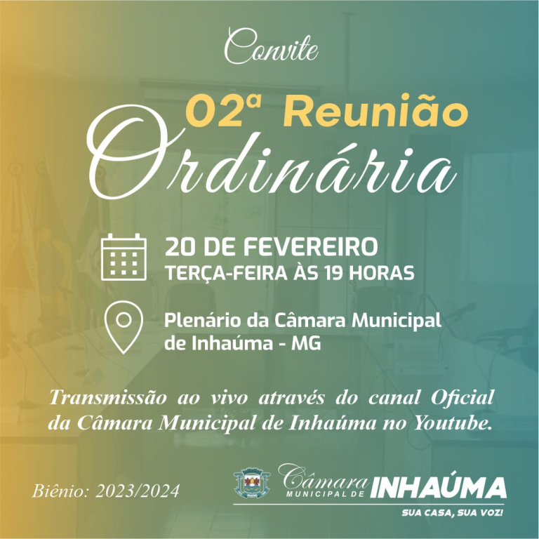 2ª Reunião Ordinária de 2024