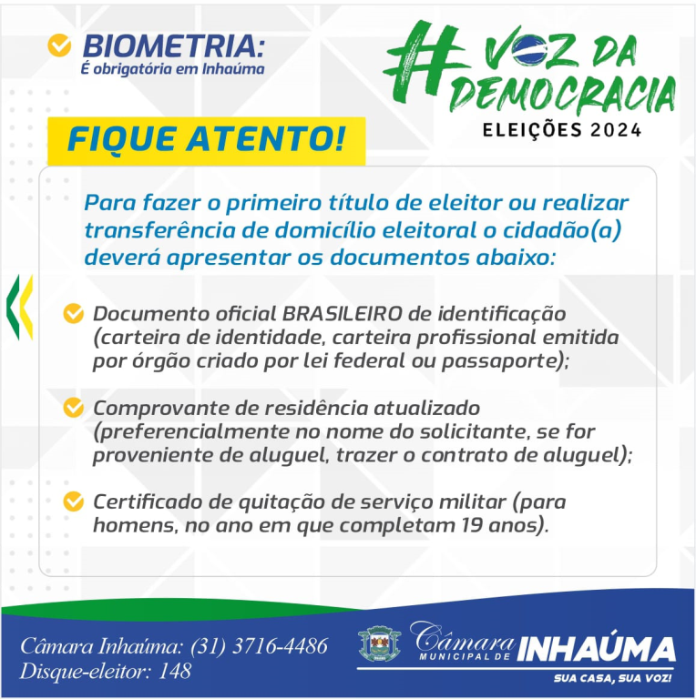 FIQUE ATENTO