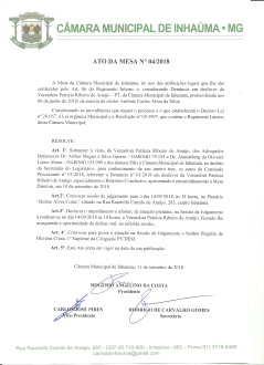 Ato da Mesa n° 04/2018