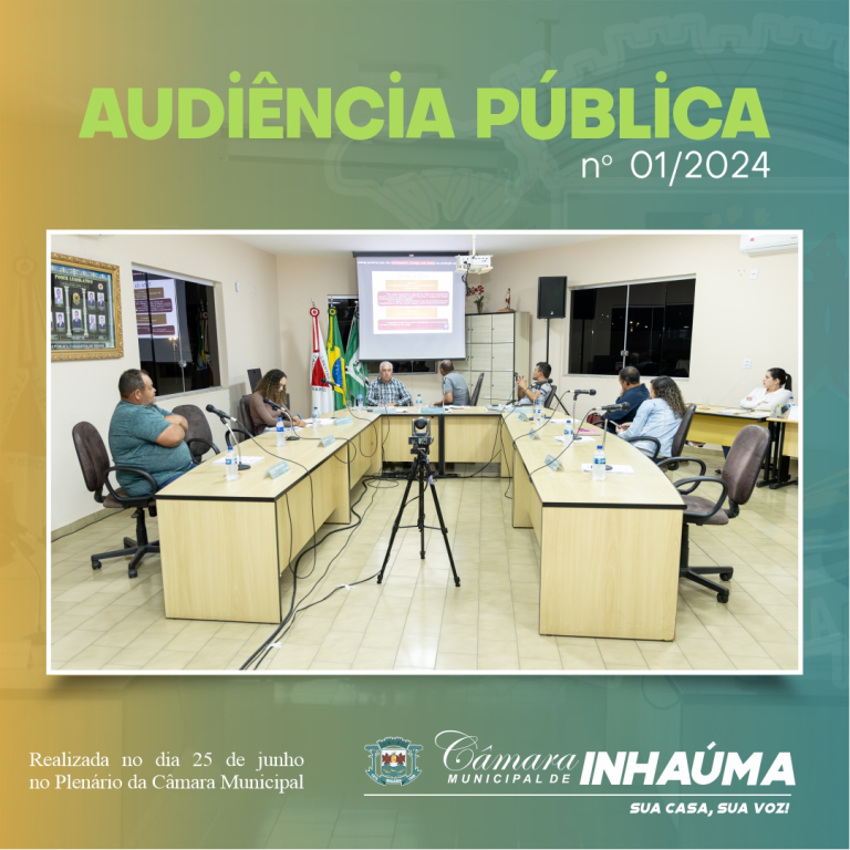 AUDIÊNCIA PÚBLICA 01 2024