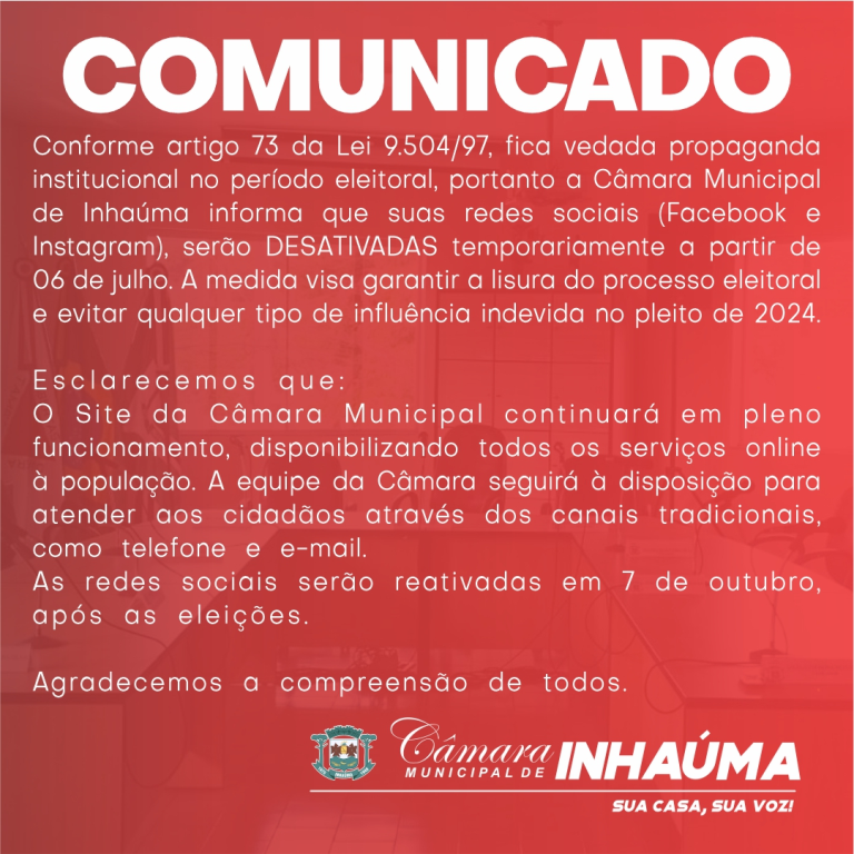 COMUNICADO