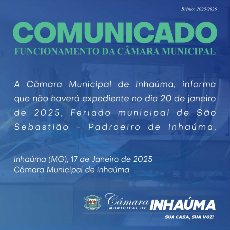 COMUNICADO FERIADO