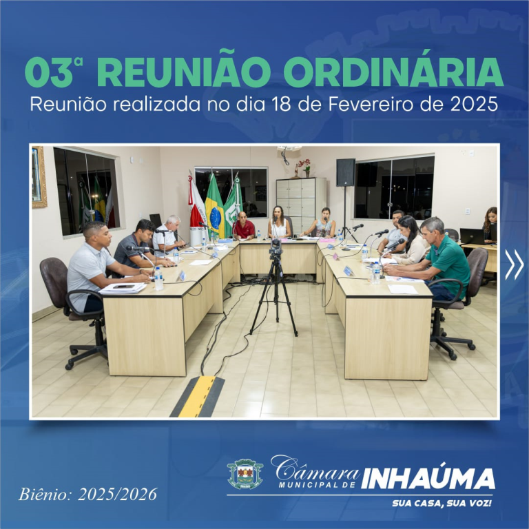 03ª Reunião Ordinária de 2025