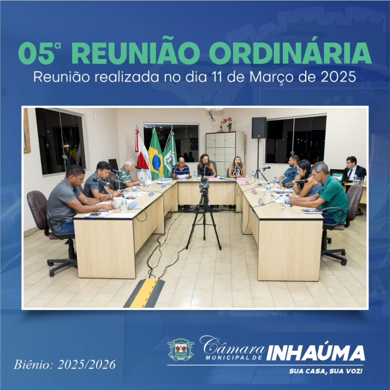 05ª Reunião Ordinária de 2025