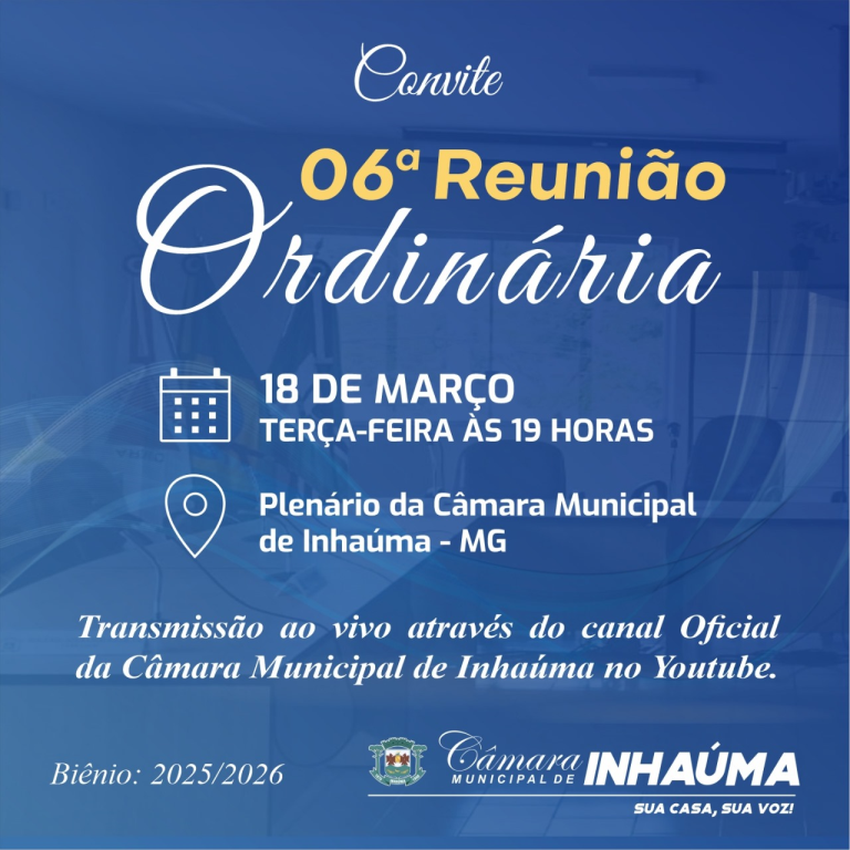 06ª Reunião Ordinária de 2025