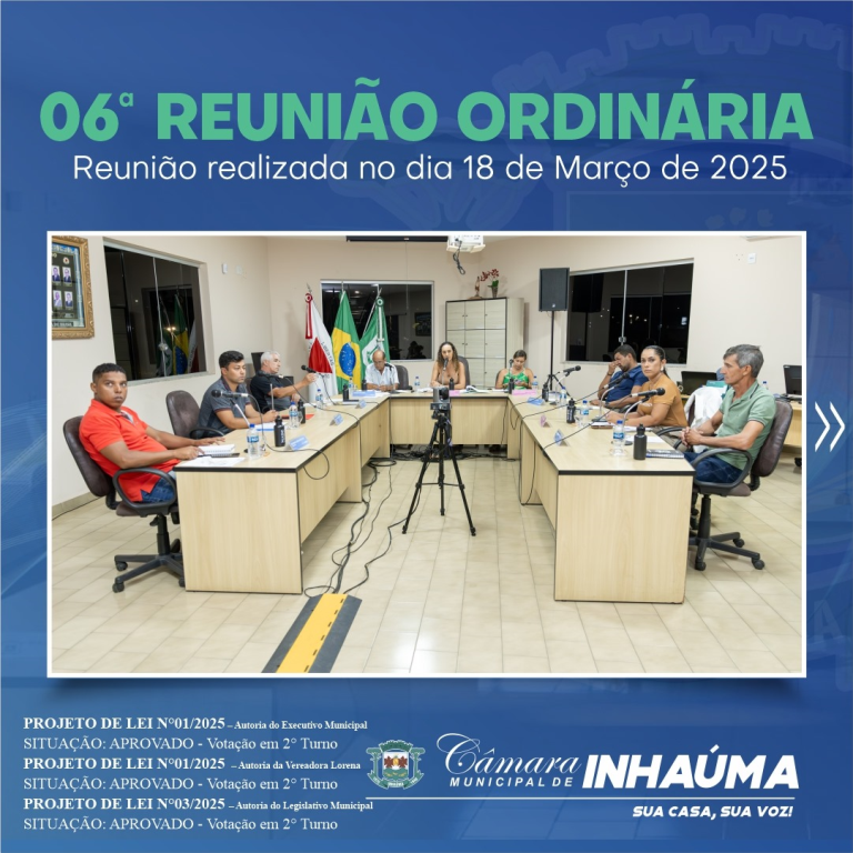 06ª Reunião Ordinária de 2025