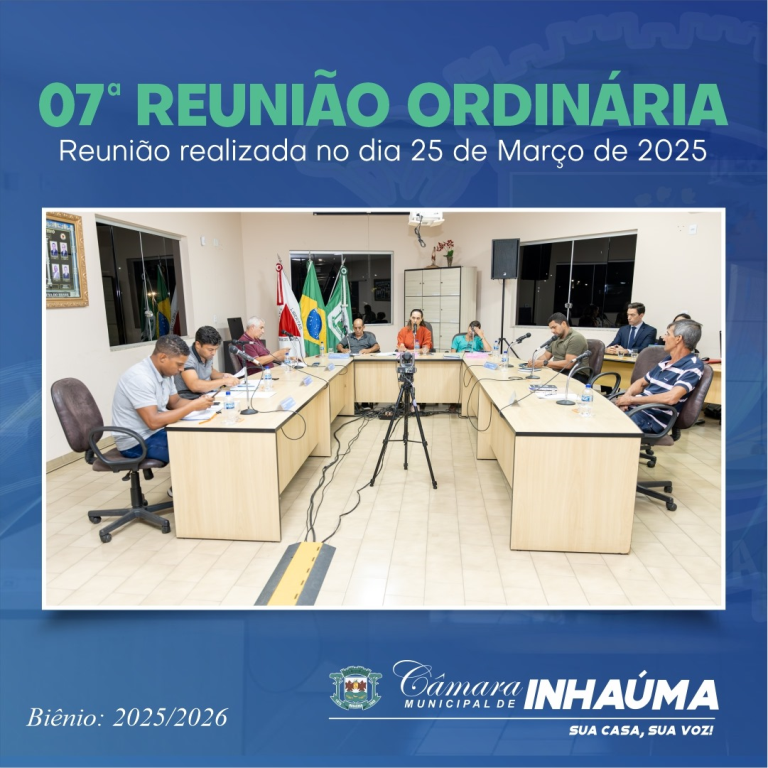 07ª Reunião Ordinária de 2025