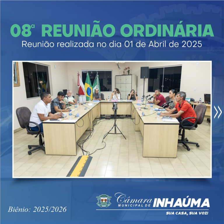 08ª Reunião Ordinária de 2025