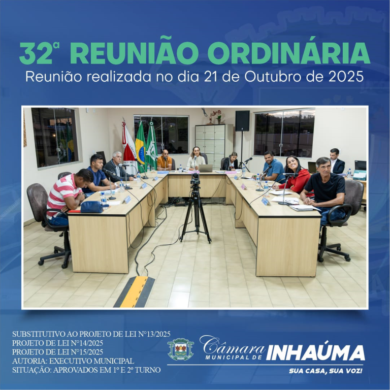 32ª Reunião Ordinária de 2025
